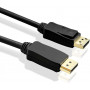 Secomp STANDARD DisplayPort 1.4-kabel, 2 m, zwart (11.55.3696)