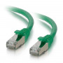 Mercodan Cat6a S/FTP-patchkabel RJ45, 7,5 m, groen