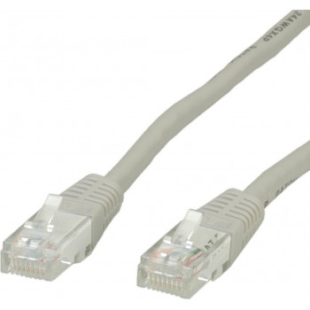 Secomp Cat6 U/UTP patchkabel RJ45, 5 m, beige