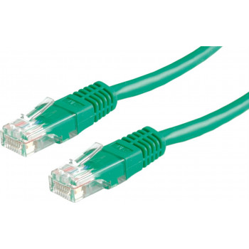 Secomp Cat6 U/UTP patchkabel RJ45, 3 m, groen