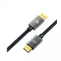 TB DisplayPort 2.1-kabel, 2 m, 16K, zwart