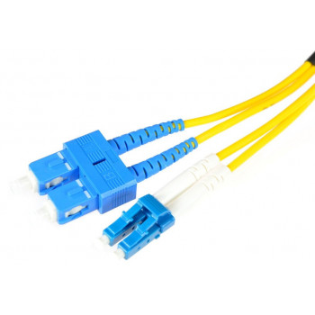 Optix glasvezel-patchkabel SC/UPC naar LC/UPC singlemode duplex, 5 m
