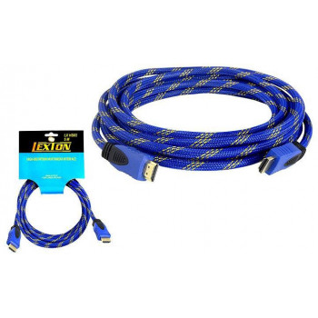 LTC High-Speed-HDMI-kabel, 5 m, 4K, blauw