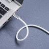 Forcell USB-kabel USB-C naar USB-C, 2 m, 240 W, wit