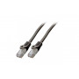 Mercodan patchkabel KAT6 UTP, zwart (371228075)
