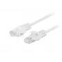 Lanberg Cat5e U/UTP-patchkabel RJ45, 0,25 m, wit, 10-pack