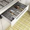 KIS Box Sistemo Organizer 5 37,5 x 7,5 x 5 cm transparant/lichtgrijs