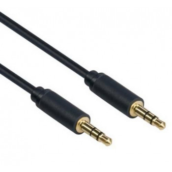 Mercodan Pro minijack 2,0 m, Ultra Soft audiokabel