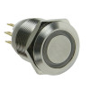 Lamptron vandalismeschakelaar 16mm - Silverline - blauw