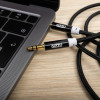 Gizzu 3,5mm AUX-kabel 2m - zwart