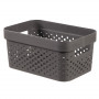 Curver Infinity Recycled Box 4,5 l, 27x19x12 cm, donkergrijs