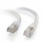 Mercodan Cat6a S/FTP patchkabel, 0,25 m, wit