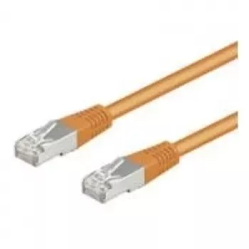 Goobay Cat5e F/UTP patchkabel RJ45, 1 m, oranje