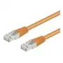 Goobay Cat5e F/UTP patchkabel RJ45, 1 m, oranje