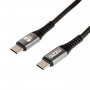Gizzu USB-C-naar-USB-C-kabel 60W 480Mbps, 1 m