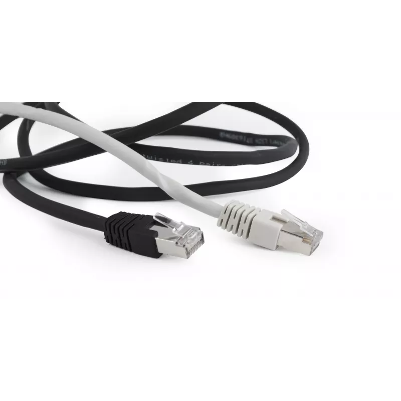 Gembird Cat6a S/FTP patchkabel RJ45, 2 m, zwart, LSZH