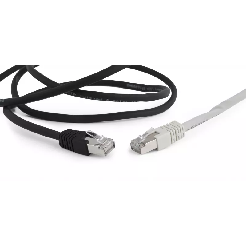 Gembird Cat6a S/FTP patchkabel RJ45, 2 m, zwart, LSZH