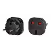 iLike UK/EU oplader-adapter zwart