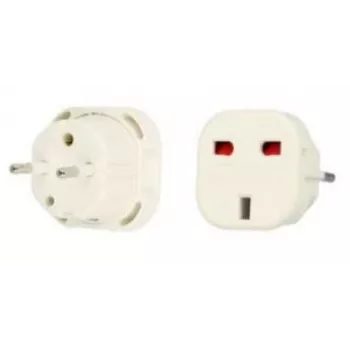 iLike UK/EU oplader-adapter wit