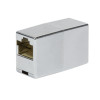 Logilink RJ45 inline-koppeling, Cat.5e, geïsoleerd, kunststof behuizing