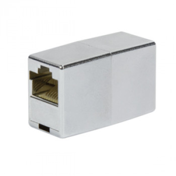 Logilink RJ45 inline-koppeling, Cat.5e, geïsoleerd, kunststof behuizing