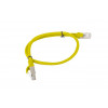 Lanberg Cat6 U/UTP patchkabel RJ45, 0,5 m, geel
