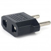 iLike CNUS stopcontactadapter USA / CN 2-polig naar Euro 2-polig zwart