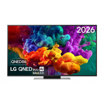 LG 55QNED86B6B 55 inch QNED MiniLED 4K UHD 144Hz VRR smart-tv (2026)