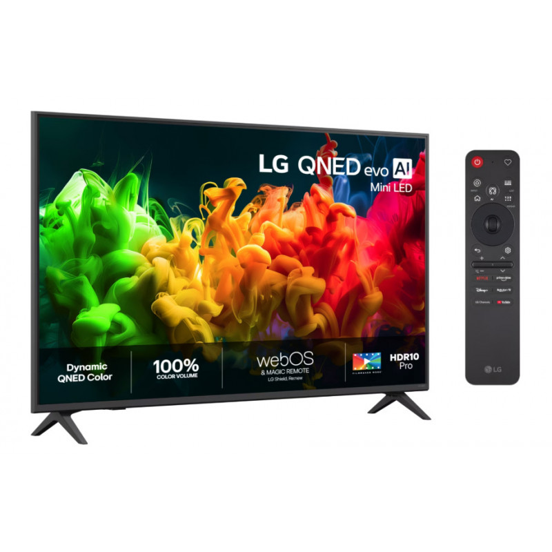LG 50QNED80B6B 50 inch QNED MiniLED 4K UHD 60Hz smart-tv (2026)