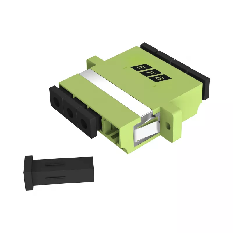 EFB Elektronik koppeling LC Quad OM5, limoengroen (53335.1OM5)