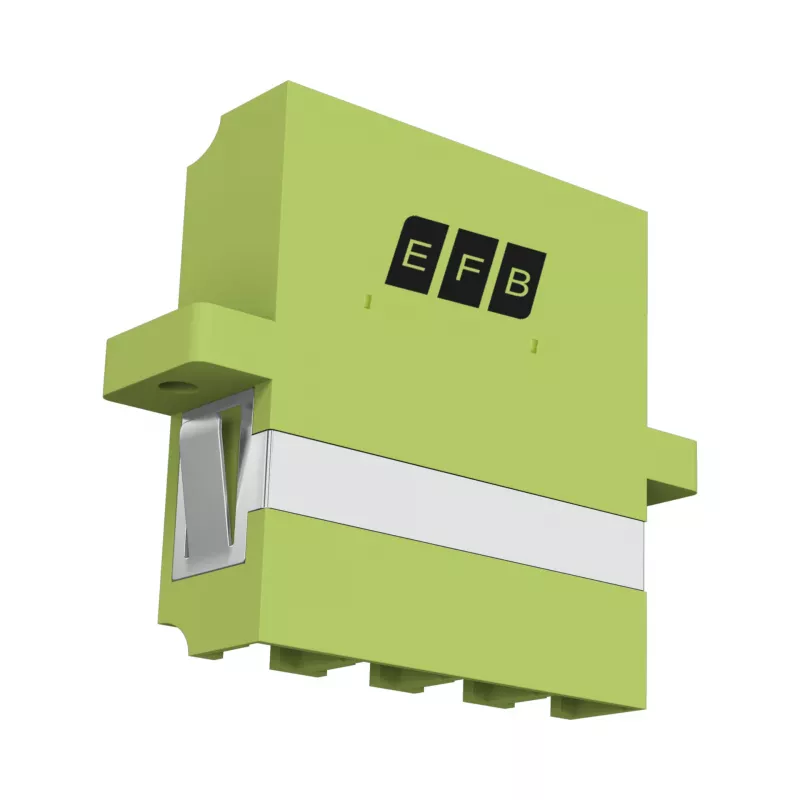 EFB Elektronik koppeling LC Quad OM5, limoengroen (53335.1OM5)