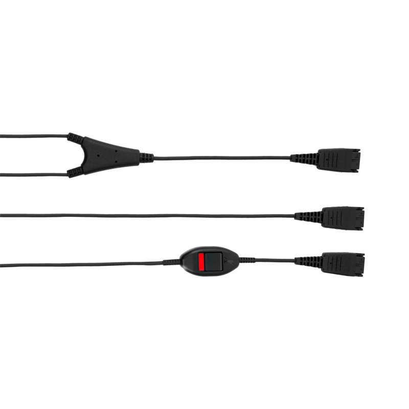 Jabra Supervisor QD-kabel met Supervisor-mute-schakelaar 8800-02-01