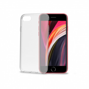 CELLY Gelskin achterzijde cover iPhone SE 2022 / iPhone SE 2020/8/7/6s/6, transparant