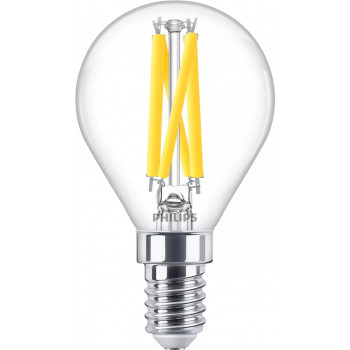 Philips LED classic WarmGlow lamp 60W E14, druppel, helder, dimbaar