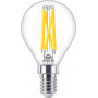 Philips LED classic WarmGlow lamp 60W E14, druppel, helder, dimbaar