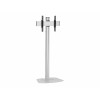 Vogel's F 1844S display-vloerstandaard, zilver
