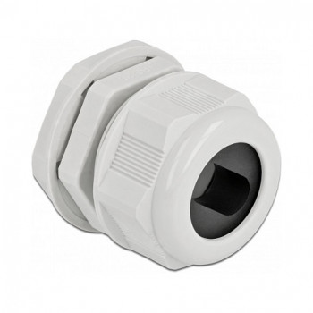 Delock kabelwartel PG29 voor platte kabel grijs 2 stuks