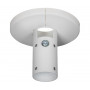 B-Tech SYSTEM V vaste plafondhouder voor 38-mm-buizen, wit (BT5920/W)