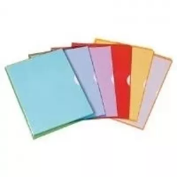 ELBA insteekhoezen Fard'Liss DIN A4, PVC 0,18 mm, lila, boven en rechts open, 2 zijwaartse grijpgaten (100206696)