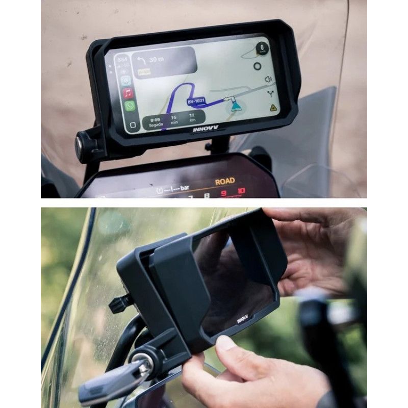 INNOVV N3 universele snelkoppeling motor-smartdisplay met CarPlay, camera's en TPMS