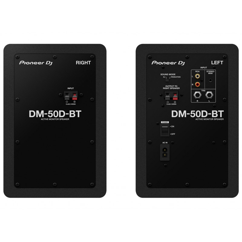 Pioneer DM-50D-BT luidspreker 2-weg zwart bedraad & draadloos 50 W
