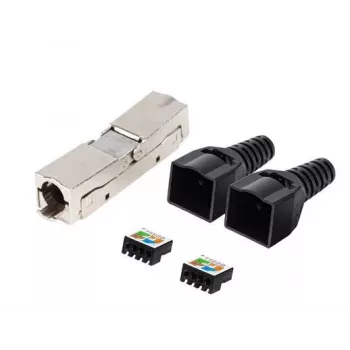 Lanberg netwerkstekker cat.6 FTP gereedschapsloos PL2S6-6000TL