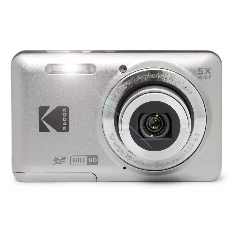 Kodak FZ55 digitale camera, zilver