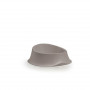 Stefanplast voerbak Chic 0,35L 18x18x7cm lichtgrijs