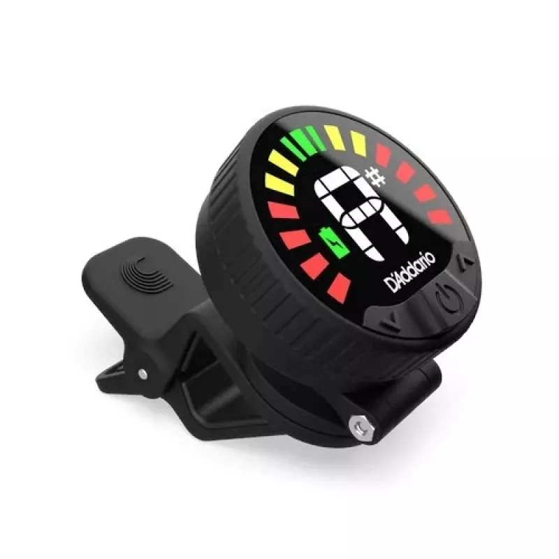 D'Addario PW-CT-26 - gitaarstemmer, zwart