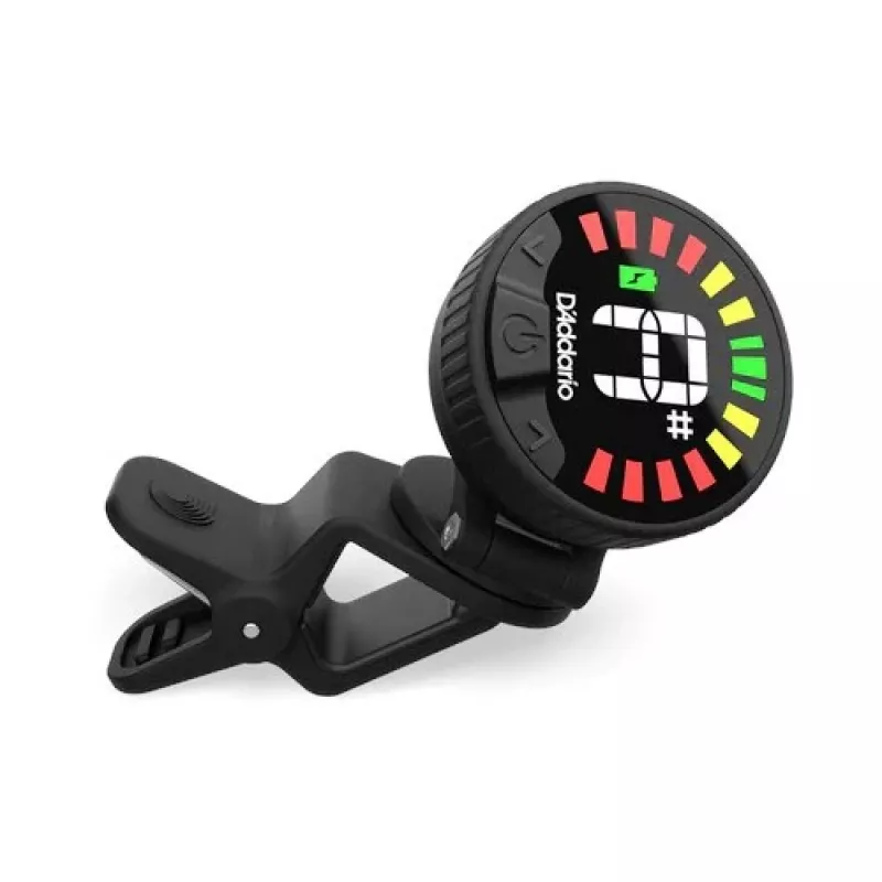 D'Addario PW-CT-26 - gitaarstemmer, zwart