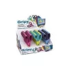 WEDO Gripy knutselaar, rond, 130 mm, voor rechtshandigen, RVS – display met 30 stuks