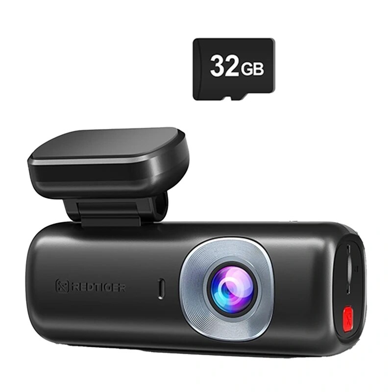 REDTIGER F9 Lite 4K dashcam, 32GB