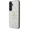 Guess Leather 4G Metal Logo hoesje voor Samsung Galaxy S26 FE, roze