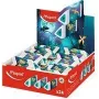Maped Pyramide DRAGON gum van kunststof, wit, driehoekig, ftalaat- en PVC-vrij, 24er-display (119527)